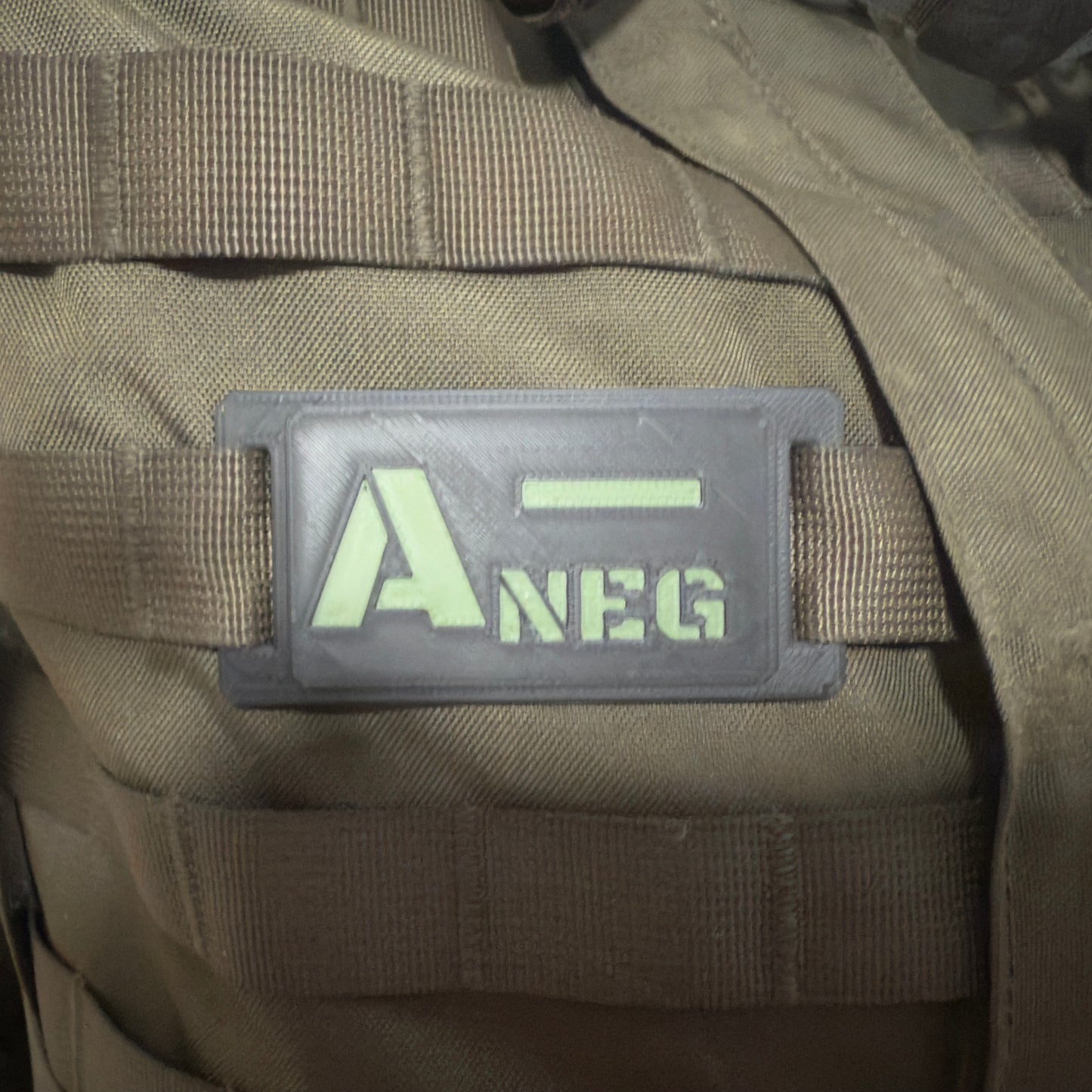 Blutgruppen-Clip (Molle System)