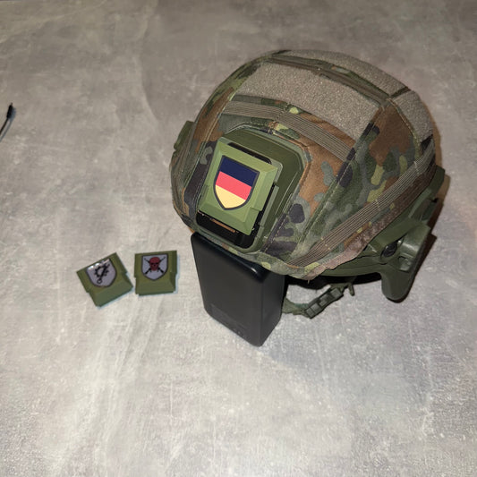 Dein Logo Helm Clip